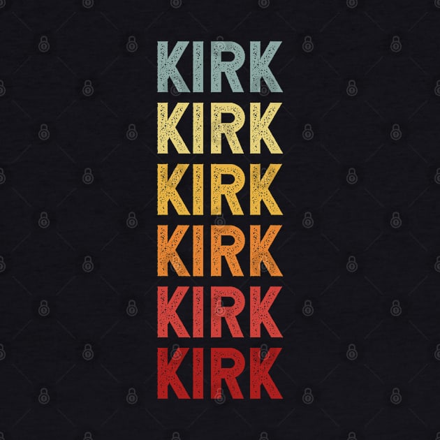 Kirk Vintage Name Gift by CoolDesignsDz